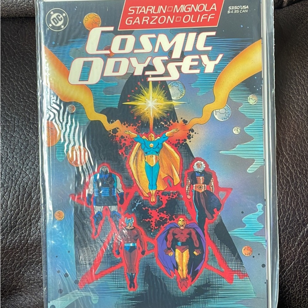 Cosmic Odyssey Book Four Death Dc Comic Book